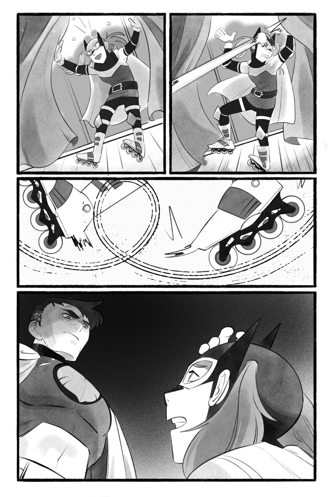 Relentless Lark Page 2, written by Mark O.